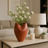 Decorative Sculptural Flower Vase for Living Room Decor - Stylish Home Decor Accents for Bedroom, Office Styling, and Table Décor - 2 of 4