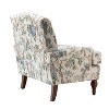 Dani comfy Livingroom Armchair with Solid Wood Legs  | KARAT HOME - 4 of 4