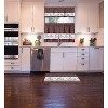 Kate Aurora Montauk Accents Anti Fatigue Memory Foam 18" x 30"  Live~Love~Laugh Kitchen Floor Mats With Beveled Edges - 3 of 3