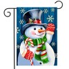 Briarwood Lane Winter Garden Flag 12x18 For Outdoor Candy Cane Snowman For Winter Garden Flag Flags For Outside - 2 of 4