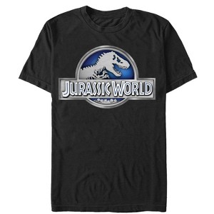 Men's Jurassic World T. Rex Logo T-Shirt - 1 of 4