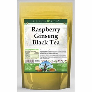 TerraVita Raspberry Ginseng Black Tea (50 tea bags, ZIN: 543022, 1-Pack) - 1 of 4