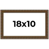 PosterPalooza | Sculpted Gold Picture Frame - UV Acrylic, Backing Board, Hanging Hardware Included - 2 of 4