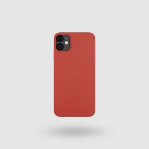 Peel - Super Thin iPhone 12 Case - Red - 1 of 4