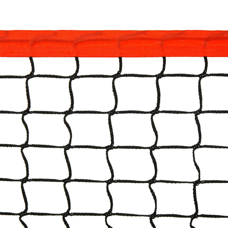 Soozier 23 ft Portable Soccer Tennis/Pickleball/Badminton/Mini Tennis Net w/ Sideline for Training with Included Storage Bag, 5 of 9
