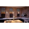 Urban Ambiance Luxury Colonial Pendant Light,  15.875"H x 10.5"W,  Satin Gold Finish, UHP3071 - 2 of 4
