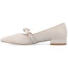 Journee Collection Womens Cait Textured Material Slip On Mary Jane Flats - image 2 of 4