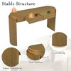 Whisen Console Table with Fluted Design & 2 Drawers - 4 of 4