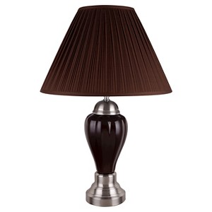 Ore International Table Lamp - Brown (Lamp Only)
