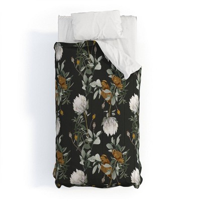 Iveta Abolina Helaine Night Cotton Comforter & Sham Set - Deny Designs