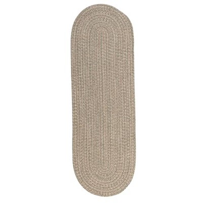 Colonial Mills Tremont Braided Runner, Palm 2'x12', Oval Shape