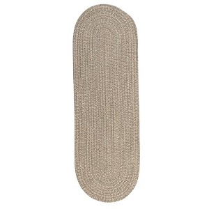 Colonial Mills Tremont Braided Runner, Palm 2'x10', Oval Shape - 1 of 2