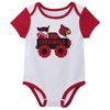NCAA Louisville Cardinals Infant Boys' 3pk Bodysuit - 3 of 4