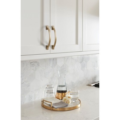 Golden Champagne 3-3/4 Inch Arch Cabinet Pull