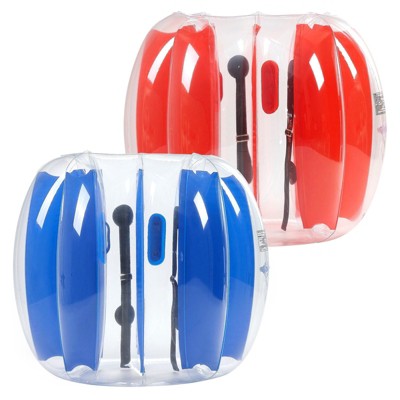 2-Pack 4FT/1.2M Inflatable Bumper Balls PVC Body Sumo Zorb Ball Outdoor Game
