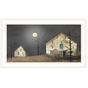 Gulches Series "Still of the Night" in by Billy Jacobs 1 Piece White Frame Print Modern Home Decor Poster Art Print 15 in. x 1 in. - 1 of 3