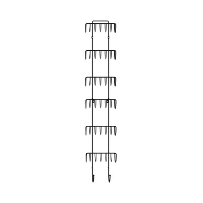 Apex Vanguards 6-Tier Wall Mounted Towel Organizer Rack