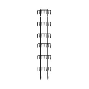 Apex Vanguards 6-Tier Wall Mounted Towel Organizer Rack - 1 of 3