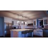 Urban Ambiance Luxury Minimalist Pendant Light,  13.125"H x 8.25"W,  Brushed Nickel Finish, UHP3250 - 2 of 4