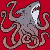 Men's Design By Humans Sharktopus By owlapin T-Shirt - 2 of 4