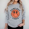 Simply Sage Market Women's Graphic Sweatshirt Game Day Vibes Basketball - 2 of 3
