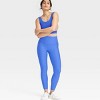 Women's Effortless Support High-Rise Pocketed 7/8 Leggings - All In Motion™ - 3 of 4