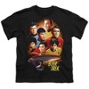 Boys' Star Trek Heart Of The Enterprise T-Shirt Black X Large - 2 of 4