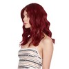 Alilang Synthetic Wavy Bob Wig with Curtain Bangs Short Curly Hair for Daily Wear - 3 of 4