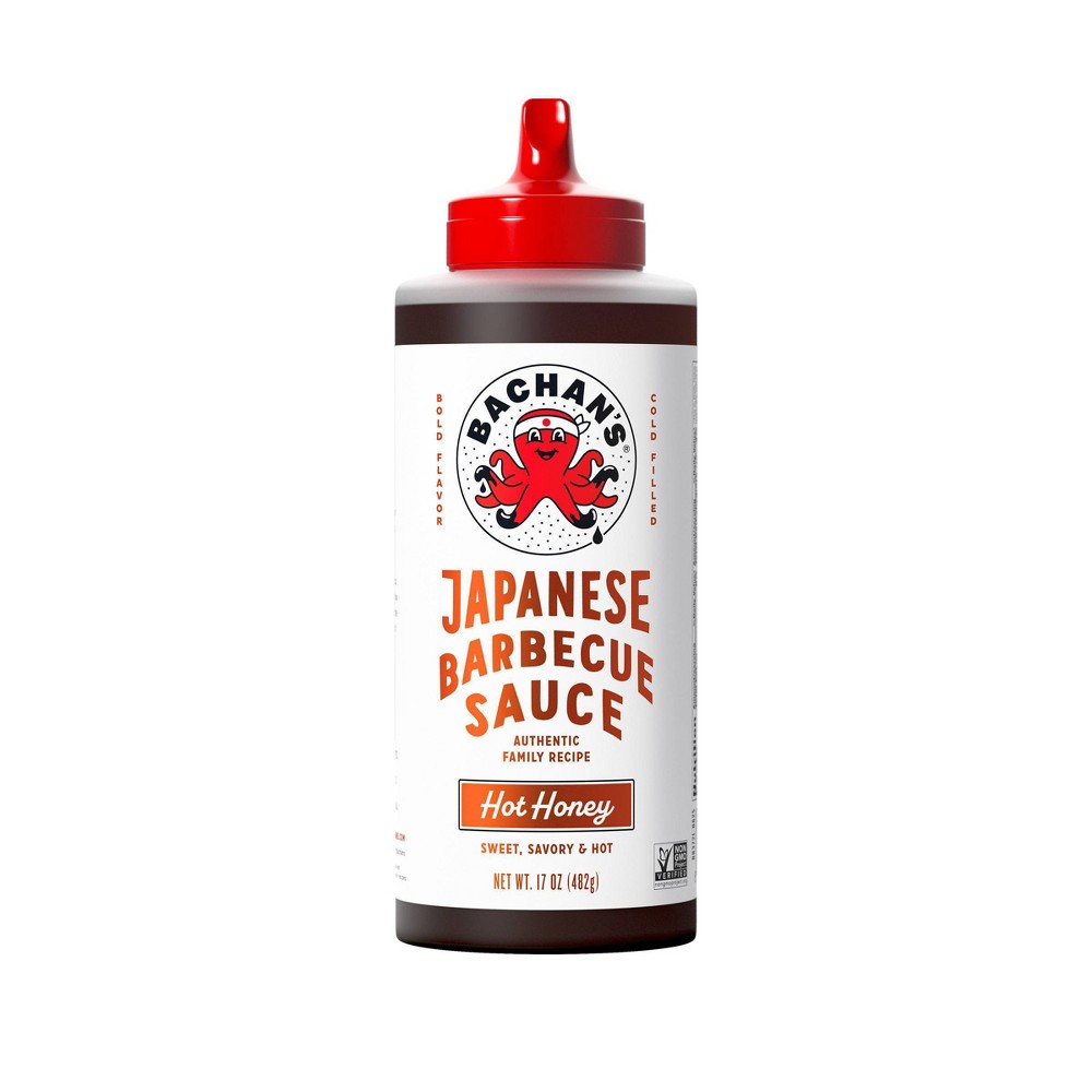 Bachan's Hot Honey Japanese BBQ Sauce - 17oz