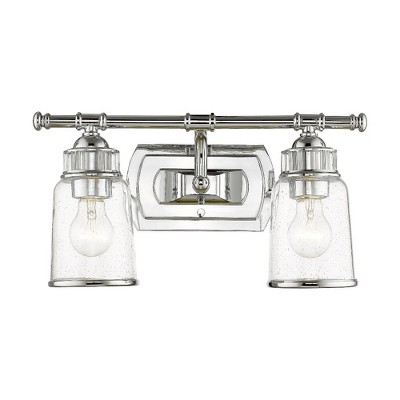 Livex Lighting Lawrenceville 2 - Light Vanity in  Polished Chrome