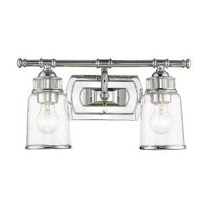 Livex Lighting Lawrenceville 2 - Light Vanity in  Polished Chrome - 1 of 4