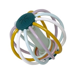 Manhattan Toy Comet Outer Space Themed Rattle and Teether Sensory Developmental Baby Toy - 1 of 4