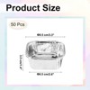 Unique Bargains Greaseproof Party Single-sided Aluminum Foil Cupcake Liners 50 Pcs - 2 of 4