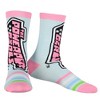 The Powerpuff Girls Socks Women's Blossom Buttercup Bubbles 3-Pack Adult Mid Rise Crew Socks Multicolored - 3 of 4