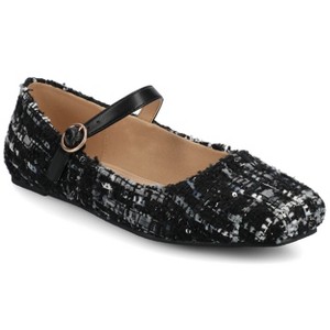 Journee Women's Carrie Medium and Wide Width Dress Flats - 1 of 4