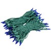 Novelty Lights RetroGlo LED Mini Lights 100 Light on Green Wire 50 Feet Long - 4 of 4