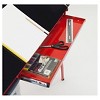 Canvas & Color Adjustable Craft Station Red/Black Glass - Studio Designs - image 3 of 4