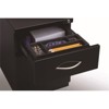 Steel Arch Pull Mobile Pedestal Filing Cabinet in Black-Hirsh Industries - 4 of 4