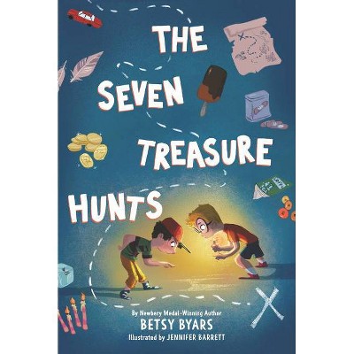 The Seven Treasure Hunts - by  Betsy Cromer Byars (Paperback)