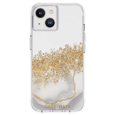 white and gold iphone 13 pro max case