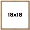 PosterPalooza | Square Classic Modern Gold Picture Frame - UV Acrylic, Foam Board Backing, Hanging Hardware - 2 of 4