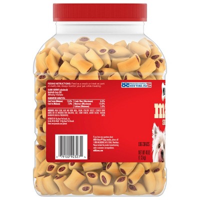 Milk-Bone MaroSnacks Dog Treats with Real Bone Marrow, 40 oz