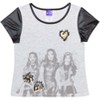 Disney Descendants Uma Mal Evie Girls Zip Up Graphic T-Shirt  - 2 of 4
