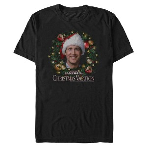 Men's National Lampoon's Christmas Vacation Griswold Wreath T-Shirt - 1 of 4