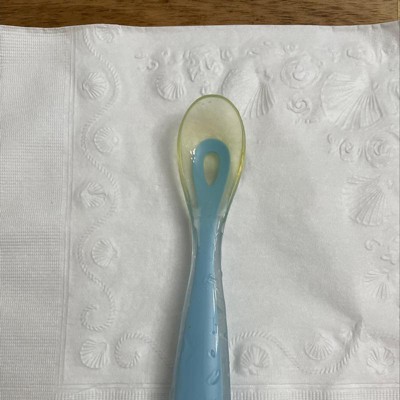 BEABA Toddler's Self Feeding Silicone Spoons Set - Set of 4 – Sage