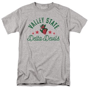 Mississippi Valley State University Official Devils Adult T Shirt, Athletic Heather - 1 of 4