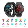 HONGGE Smart Watch with ECG, Blood Sugar Estimation, 1.55" IPS Display, Bluetooth Calls, 50+ Sports Modes, Bonus Leather Strap - 2 of 4