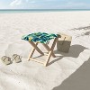 Marta Barragan Camarasa Tropical Leaf on Ornamental Pattern Folding Stool - Deny Designs - 3 of 3