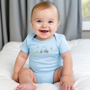 The Juniper Shop Golf Daddy's Little Caddy Baby Short Sleeve Bodysuit - 1 of 4