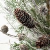 Sullivans Cedar & Pine Artificial Wreath 24"H Green - 2 of 4